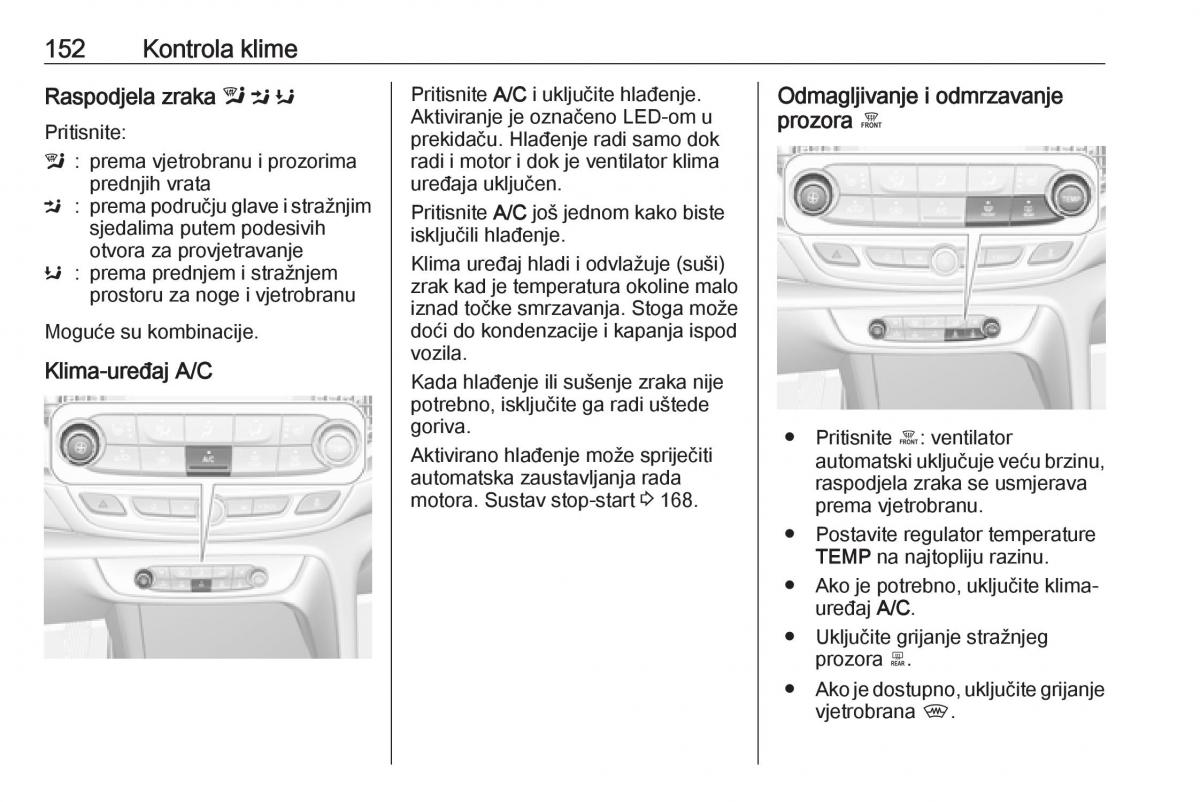 Opel Insignia B vlasnicko uputstvo / page 154