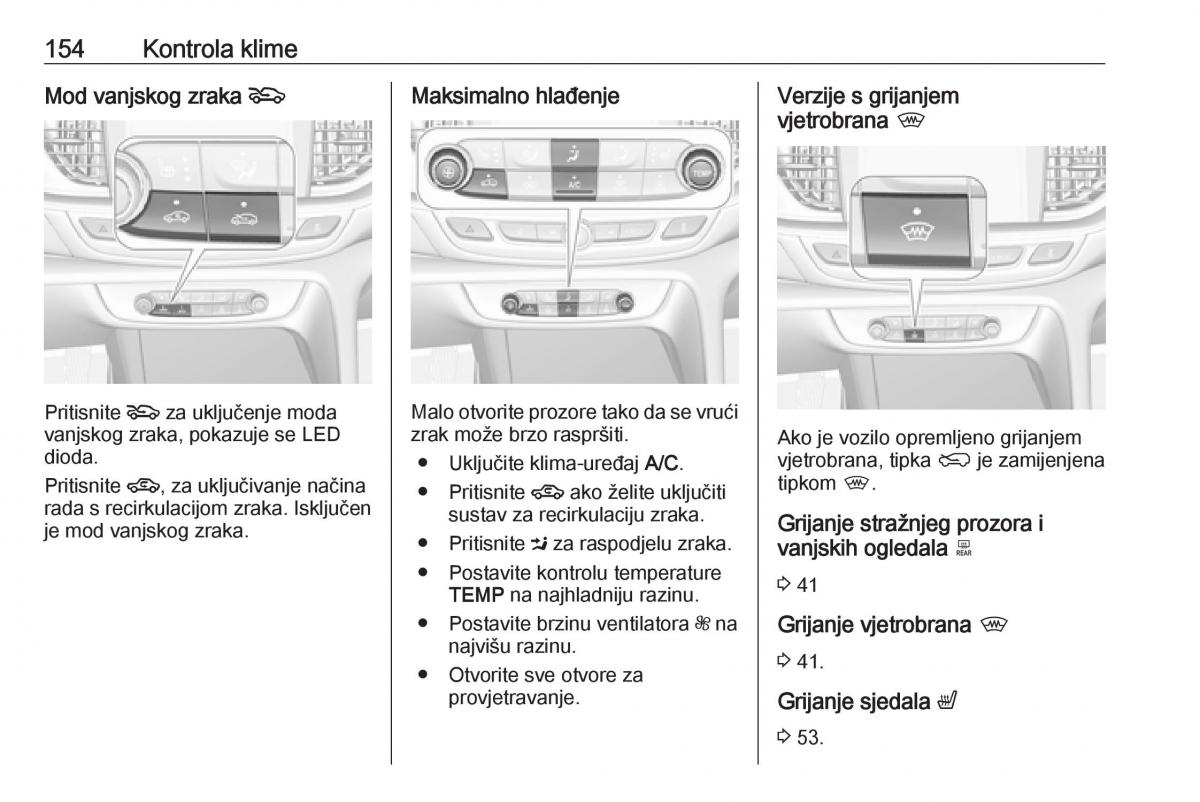 Opel Insignia B vlasnicko uputstvo / page 156