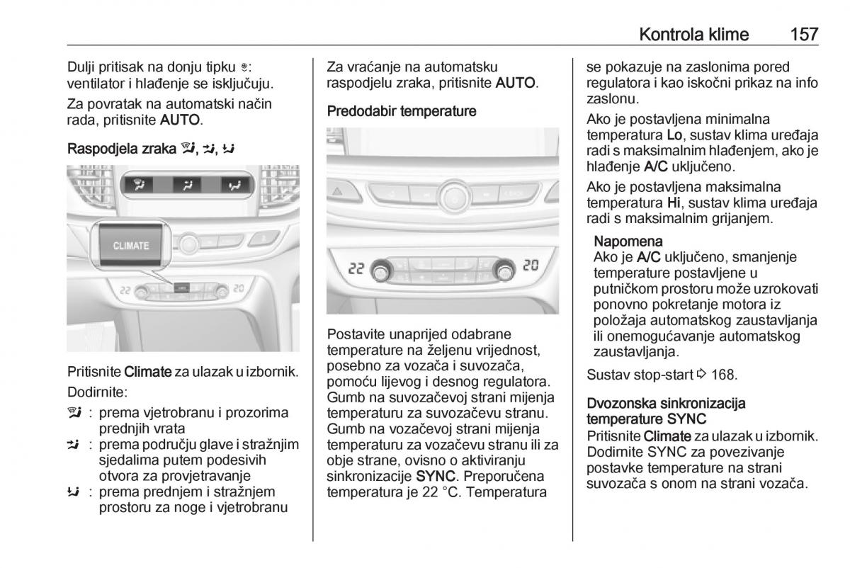 Opel Insignia B vlasnicko uputstvo / page 159