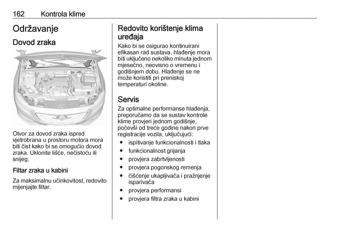 Opel Insignia B vlasnicko uputstvo / page 164