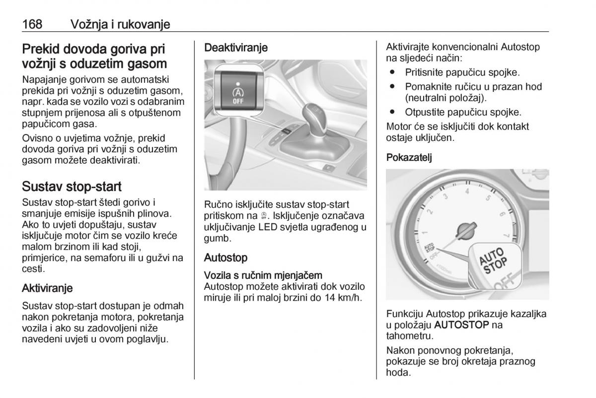 Opel Insignia B vlasnicko uputstvo / page 170