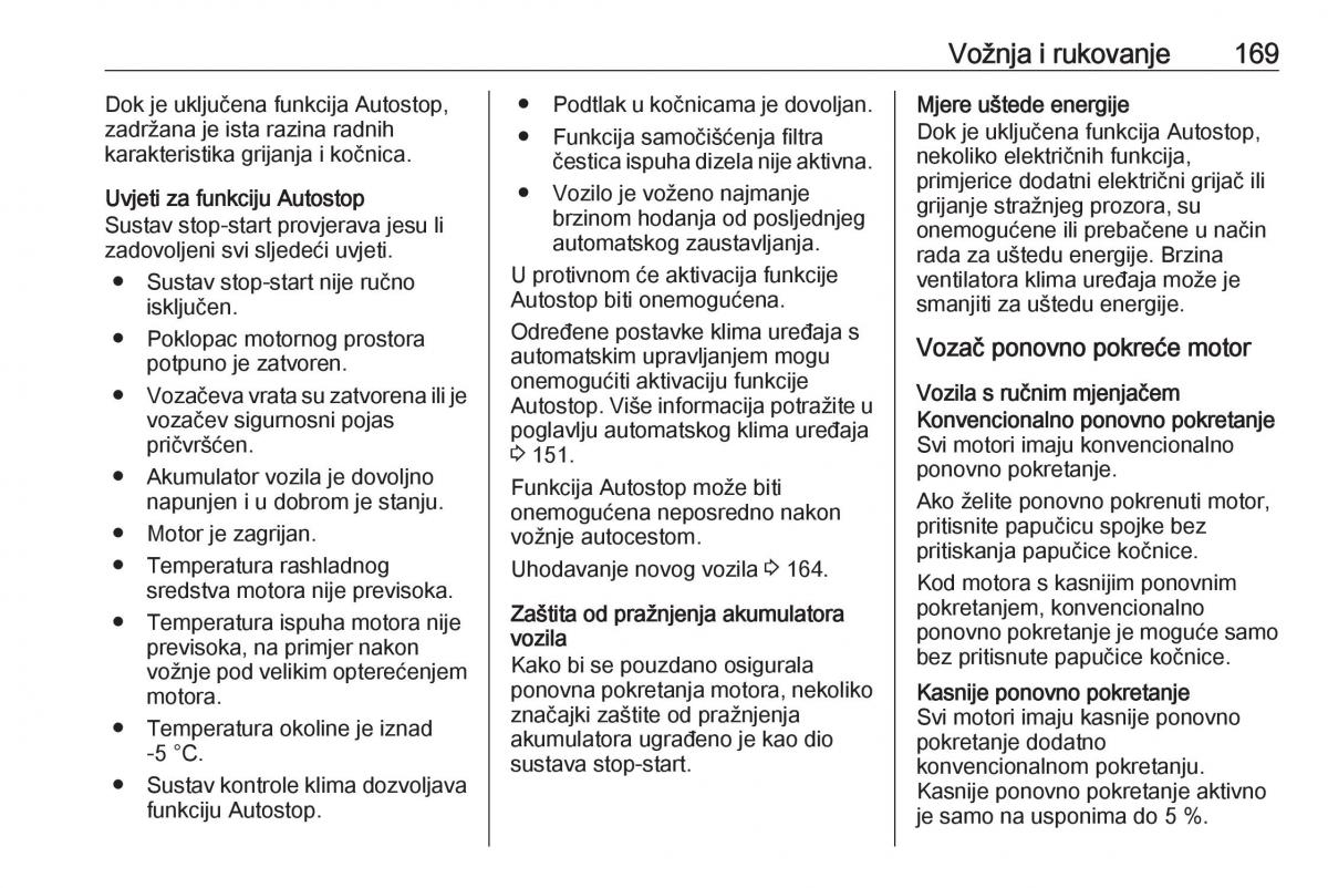 Opel Insignia B vlasnicko uputstvo / page 171