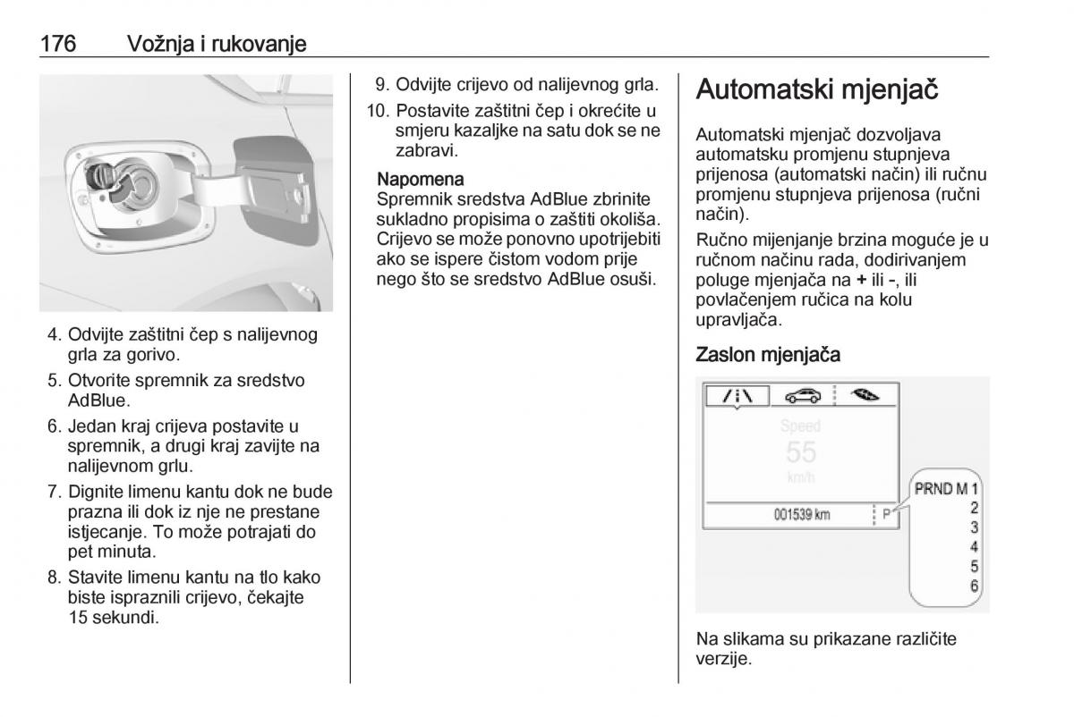 Opel Insignia B vlasnicko uputstvo / page 178