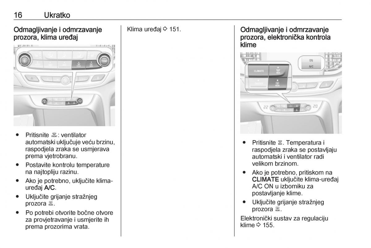 Opel Insignia B vlasnicko uputstvo / page 18