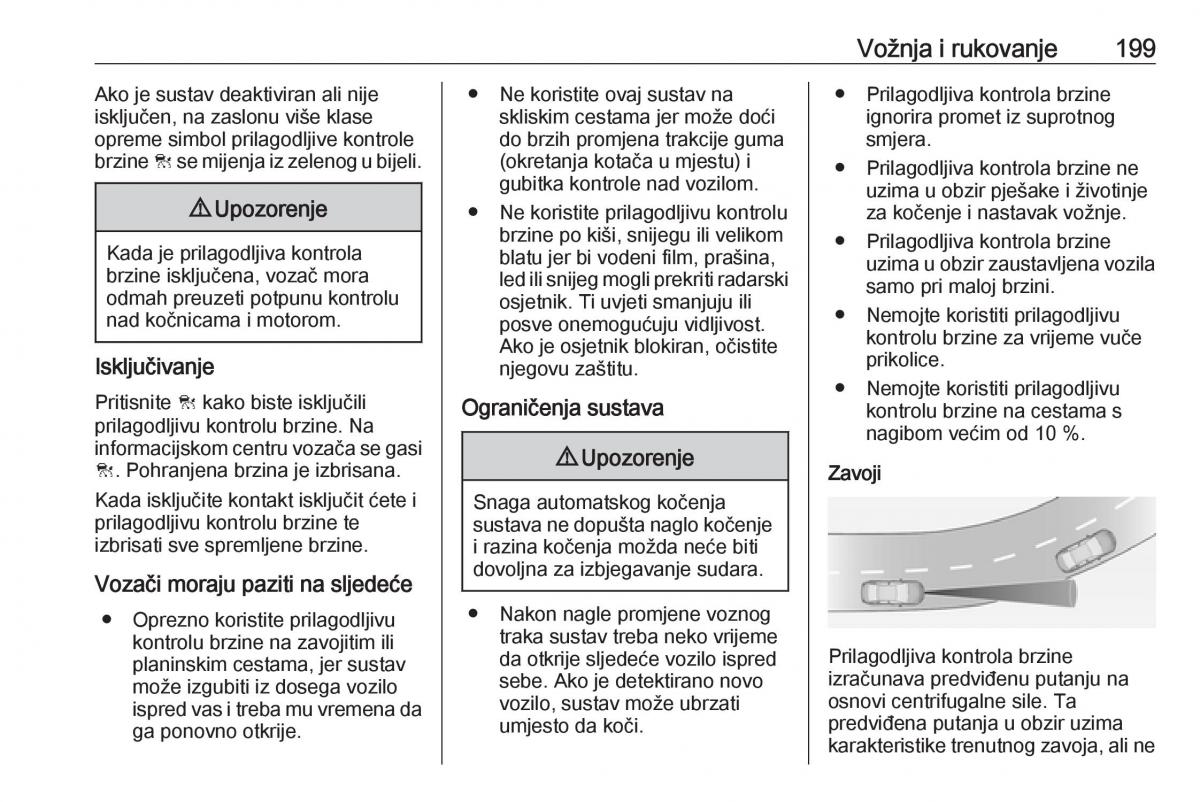 Opel Insignia B vlasnicko uputstvo / page 201