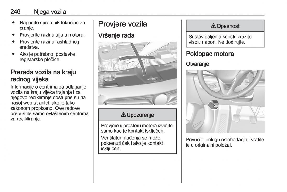 Opel Insignia B vlasnicko uputstvo / page 248