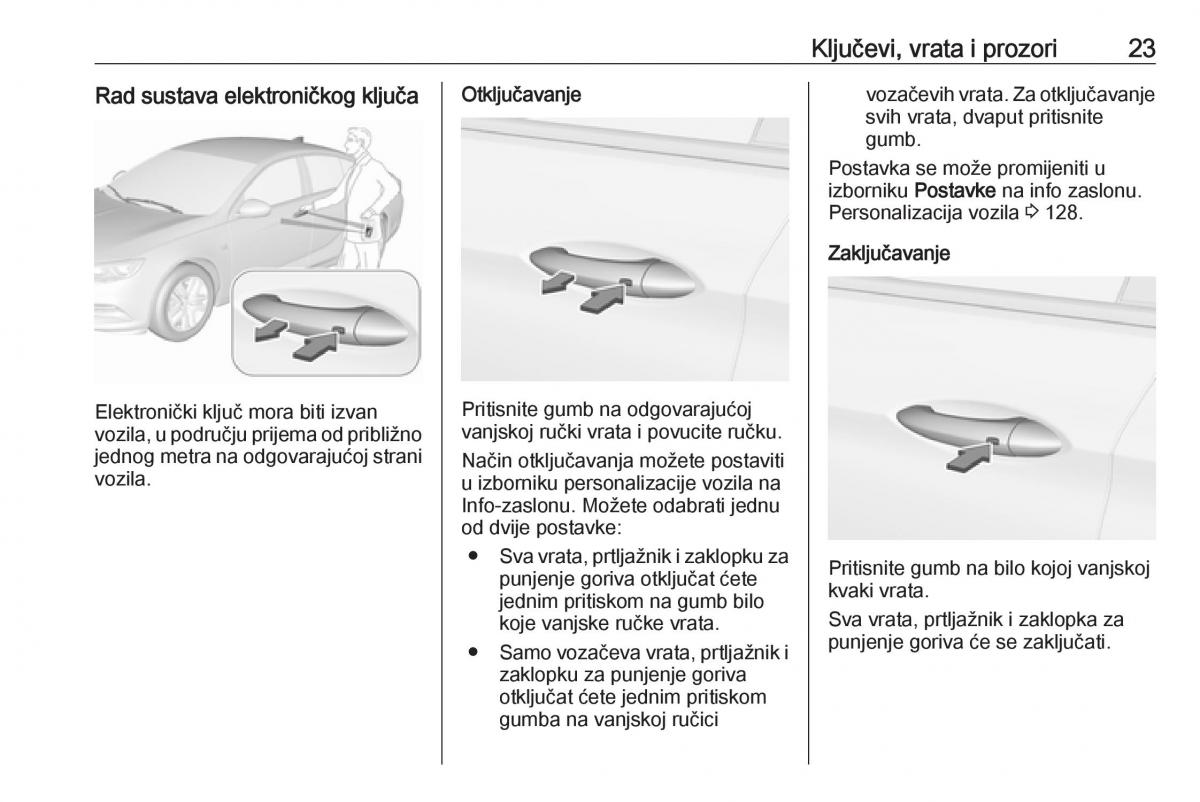 Opel Insignia B vlasnicko uputstvo / page 25