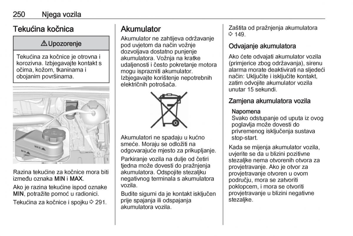 Opel Insignia B vlasnicko uputstvo / page 252