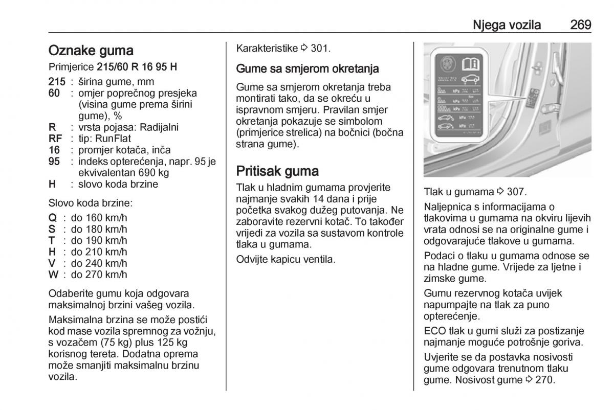 Opel Insignia B vlasnicko uputstvo / page 271