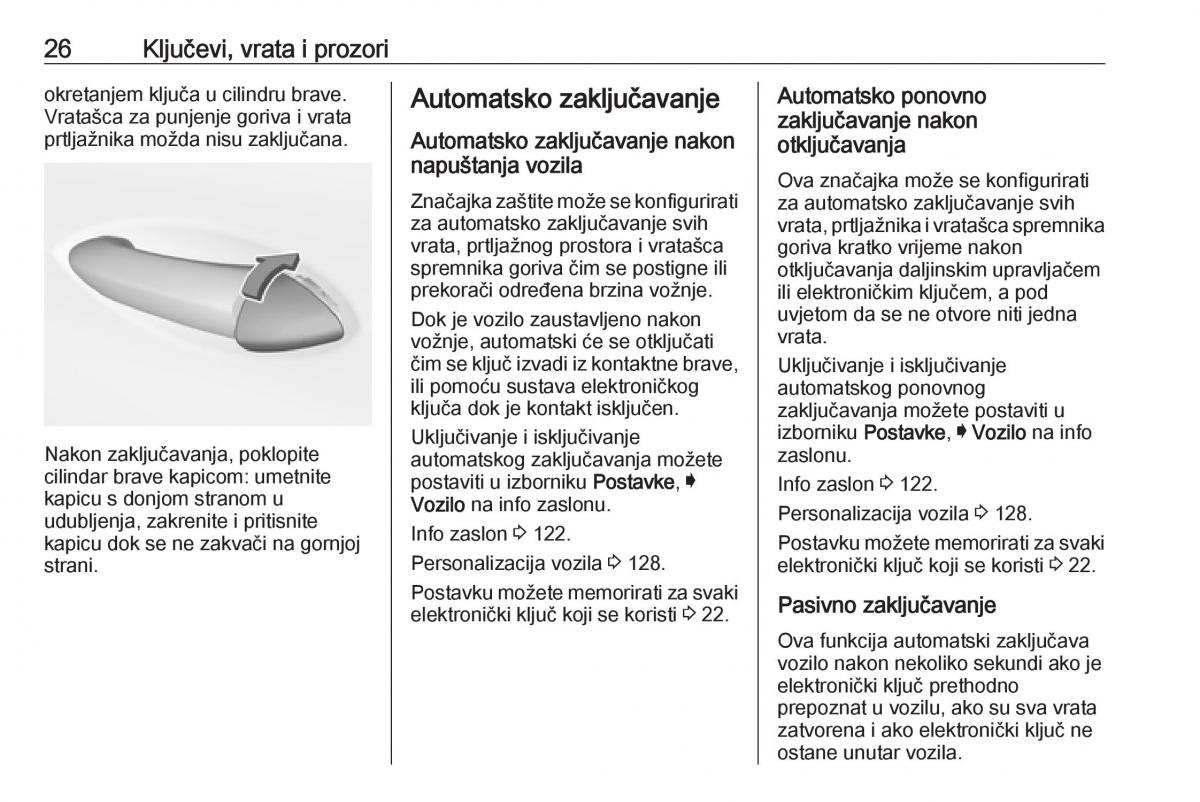 Opel Insignia B vlasnicko uputstvo / page 28