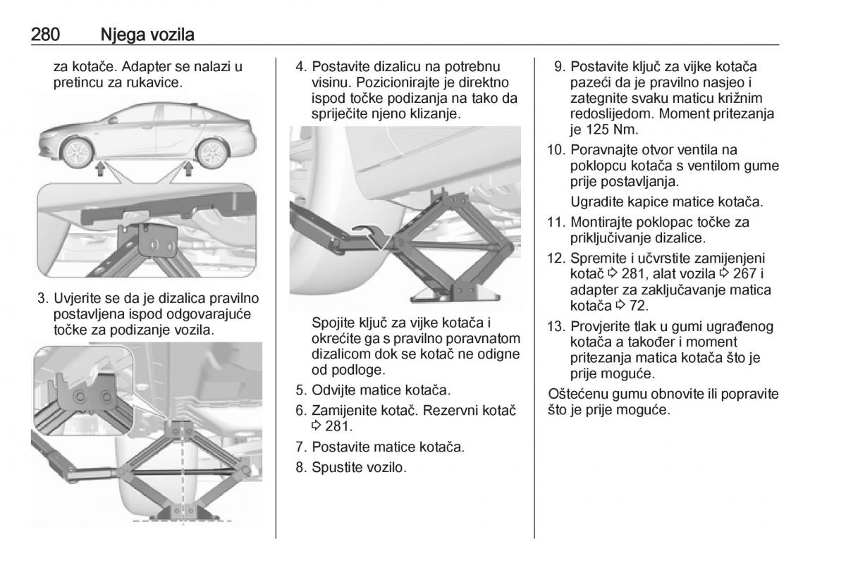 Opel Insignia B vlasnicko uputstvo / page 282