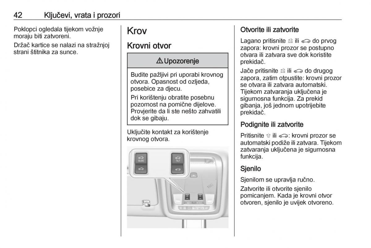 Opel Insignia B vlasnicko uputstvo / page 44