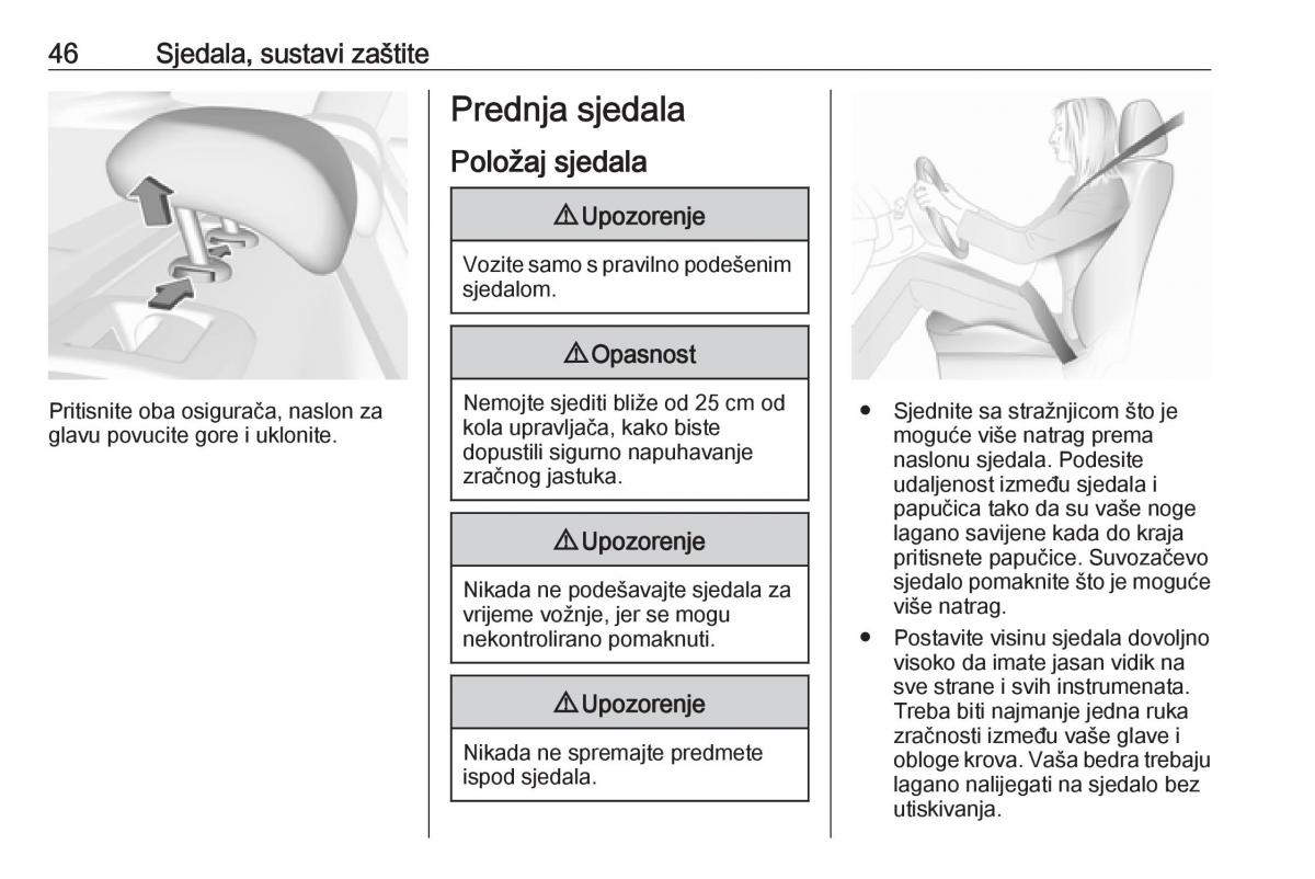 Opel Insignia B vlasnicko uputstvo / page 48