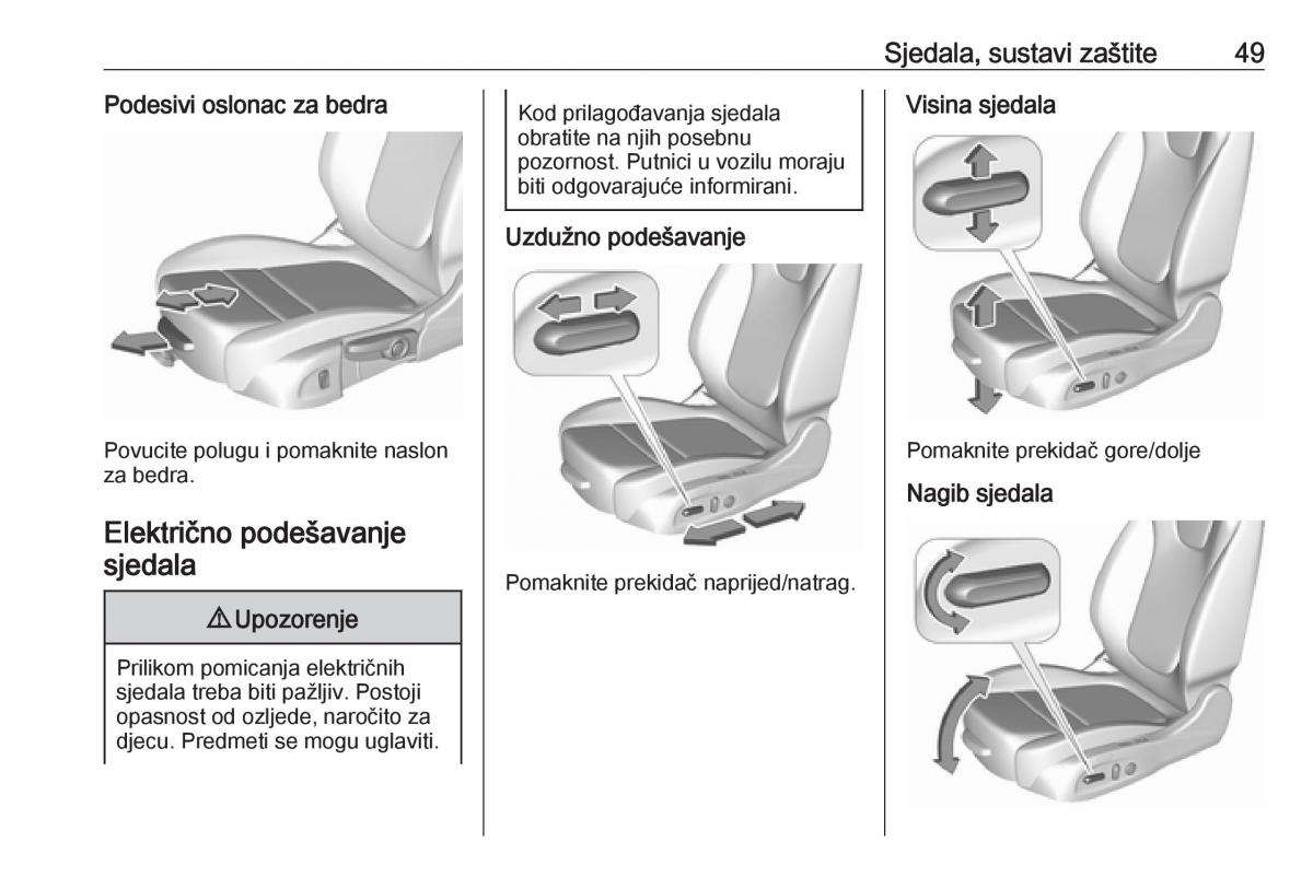 Opel Insignia B vlasnicko uputstvo / page 51