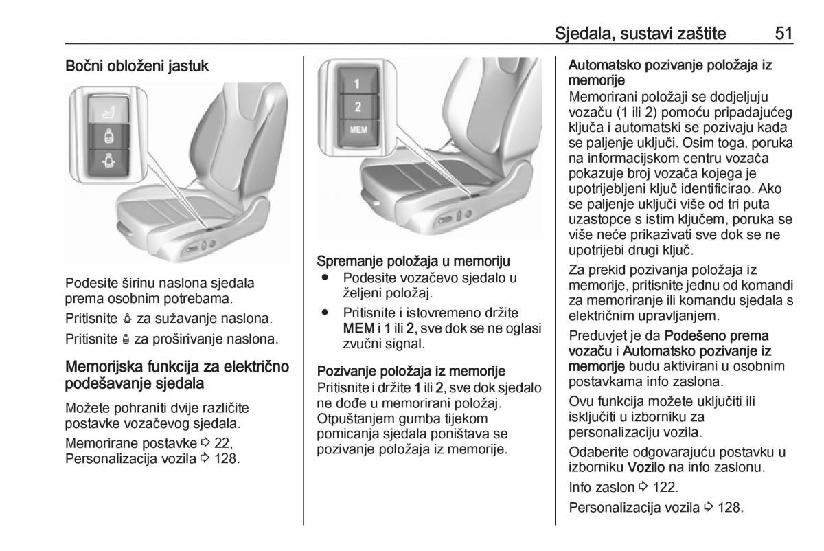 Opel Insignia B vlasnicko uputstvo / page 53