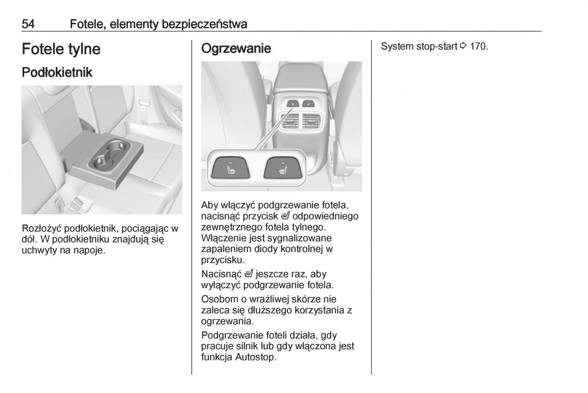 Opel Insignia B instrukcja obslugi / page 56