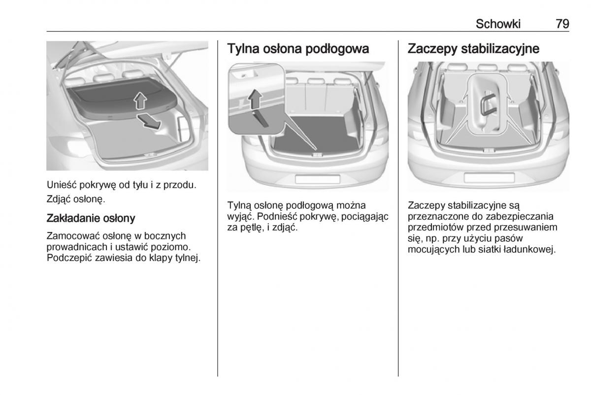 Opel Insignia B instrukcja obslugi / page 81