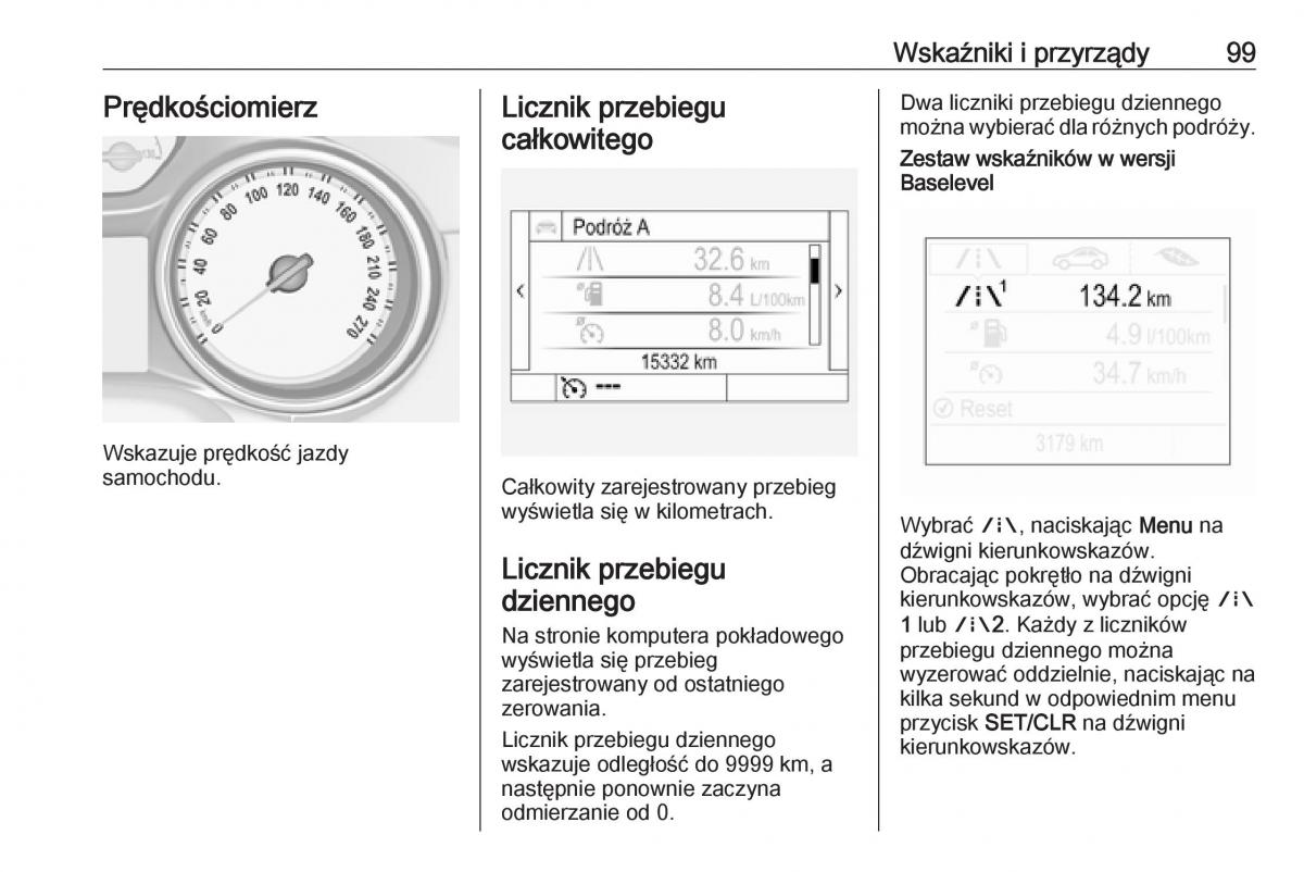 Opel Insignia B instrukcja obslugi / page 101