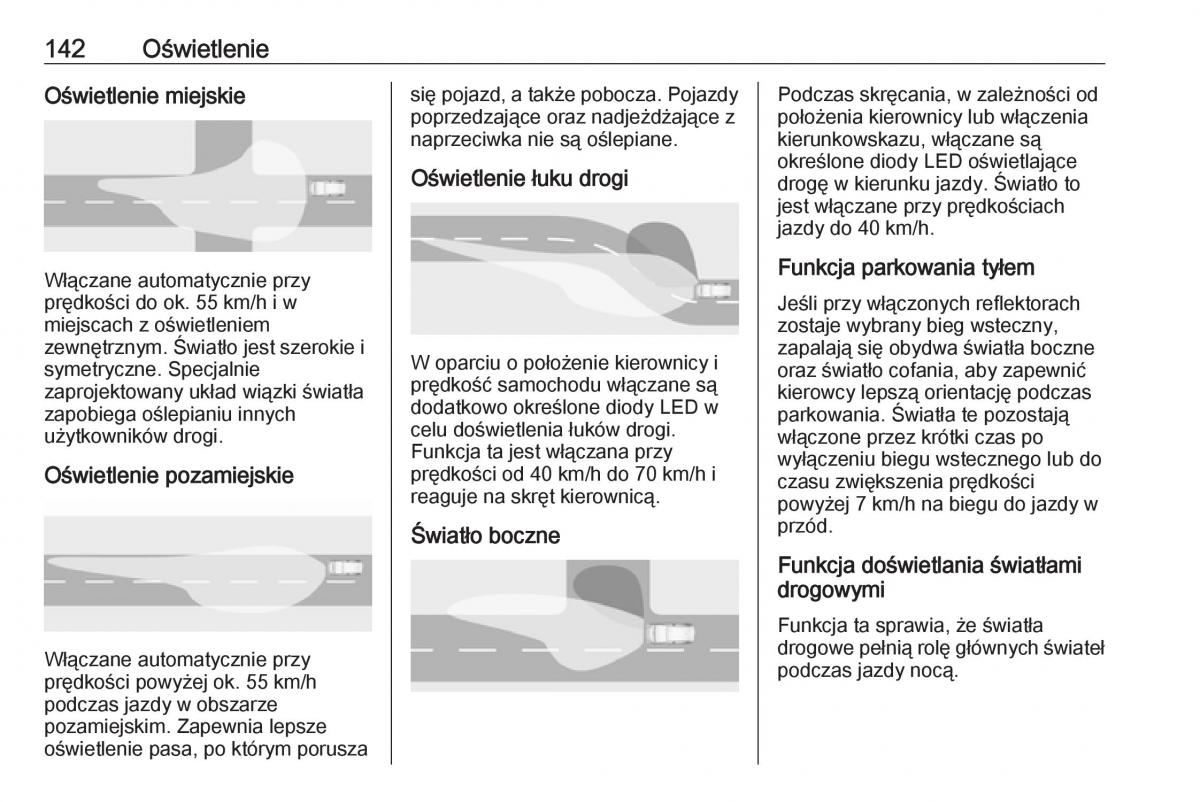 Opel Insignia B instrukcja obslugi / page 144