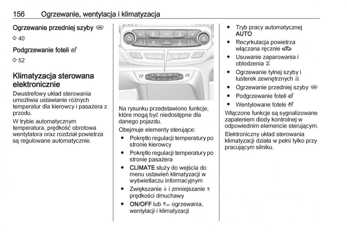 Opel Insignia B instrukcja obslugi / page 158