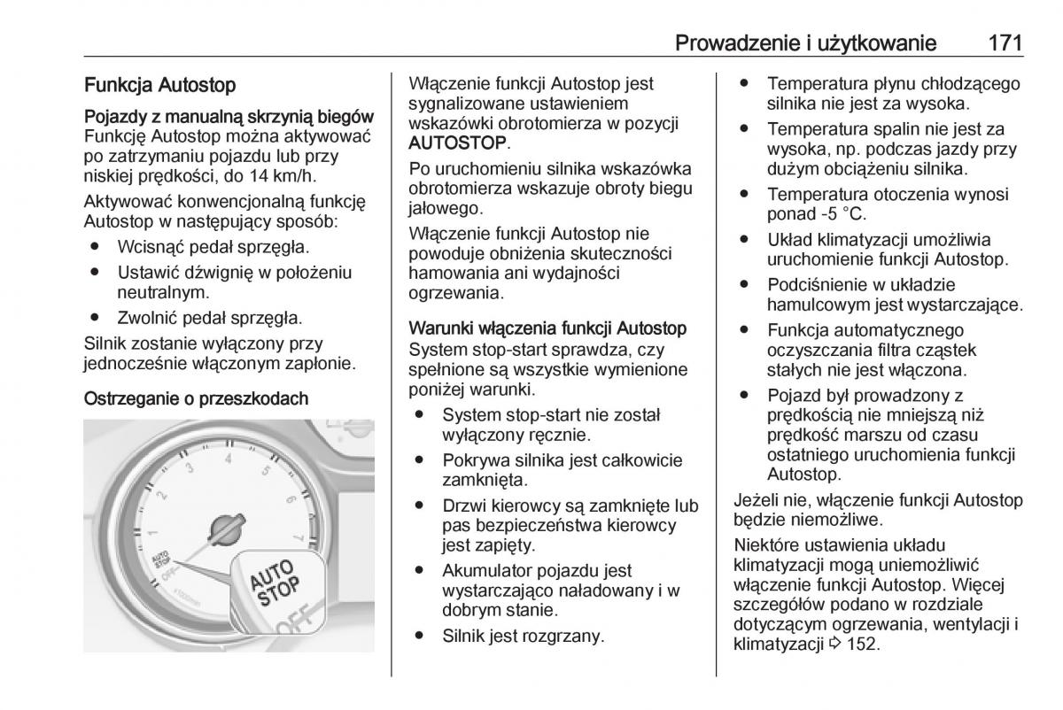 Opel Insignia B instrukcja obslugi / page 173