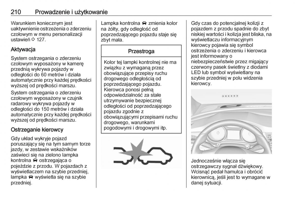 Opel Insignia B instrukcja obslugi / page 212