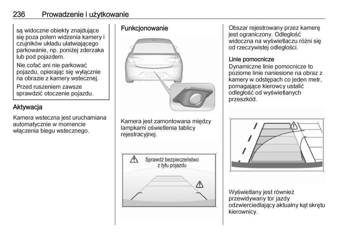 Opel Insignia B instrukcja obslugi / page 238