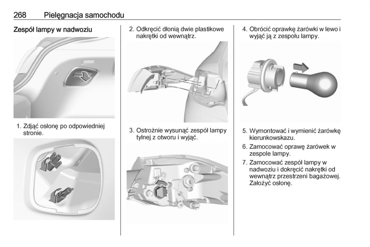 Opel Insignia B instrukcja obslugi / page 270