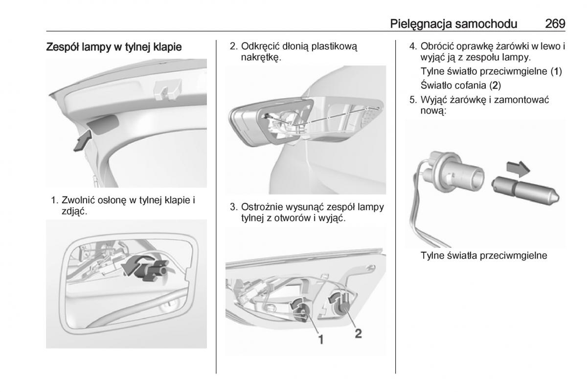 Opel Insignia B instrukcja obslugi / page 271