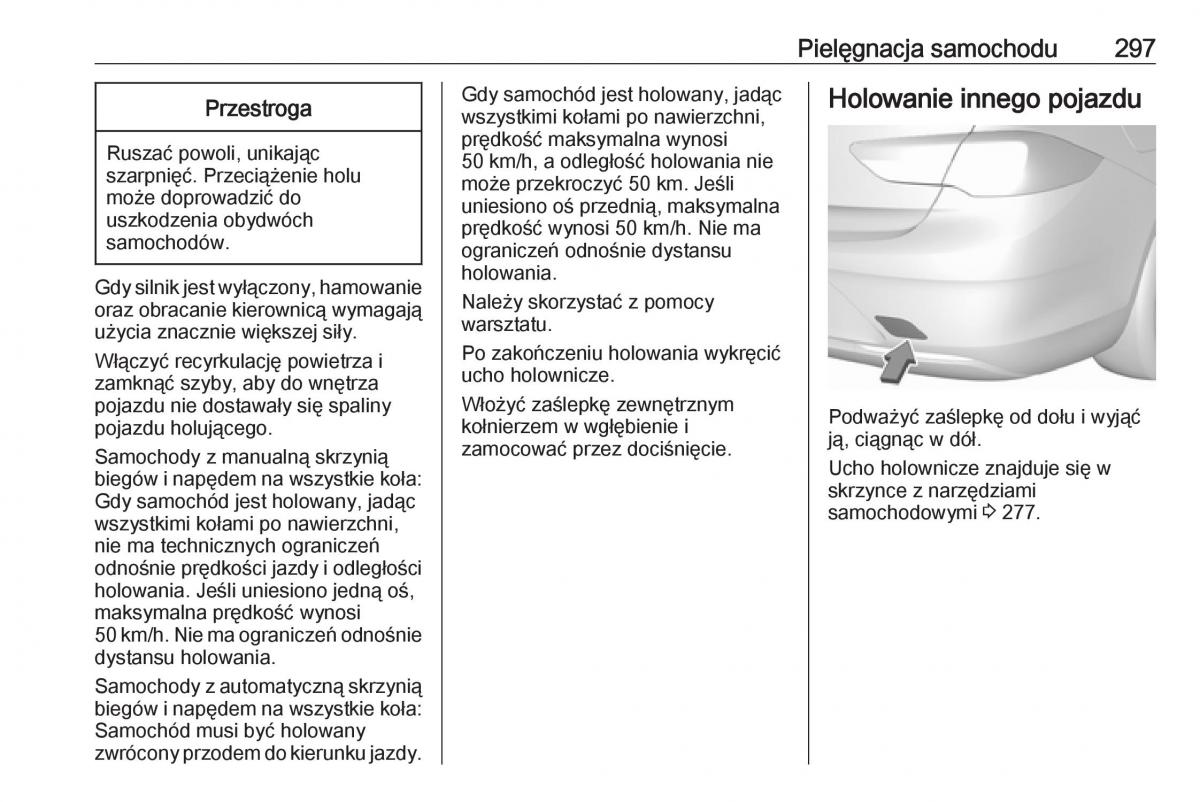 Opel Insignia B instrukcja obslugi / page 299