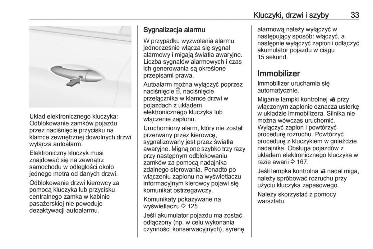 Opel Insignia B instrukcja obslugi / page 35