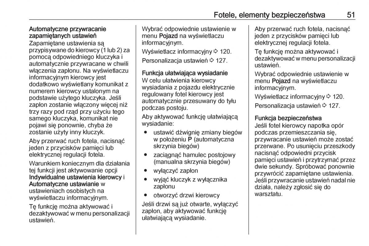 Opel Insignia B instrukcja obslugi / page 53