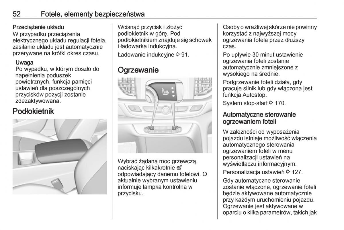 Opel Insignia B instrukcja obslugi / page 54