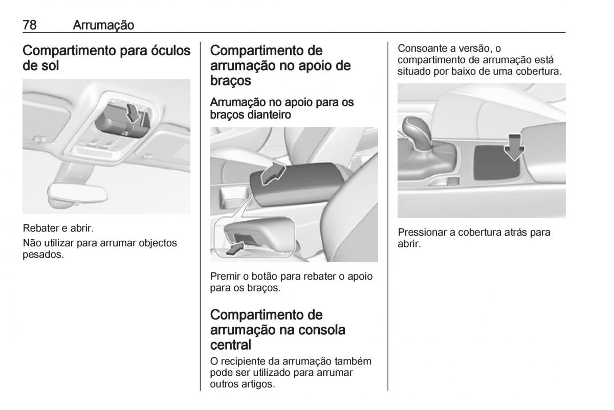 Opel Insignia B manual del propietario / page 80