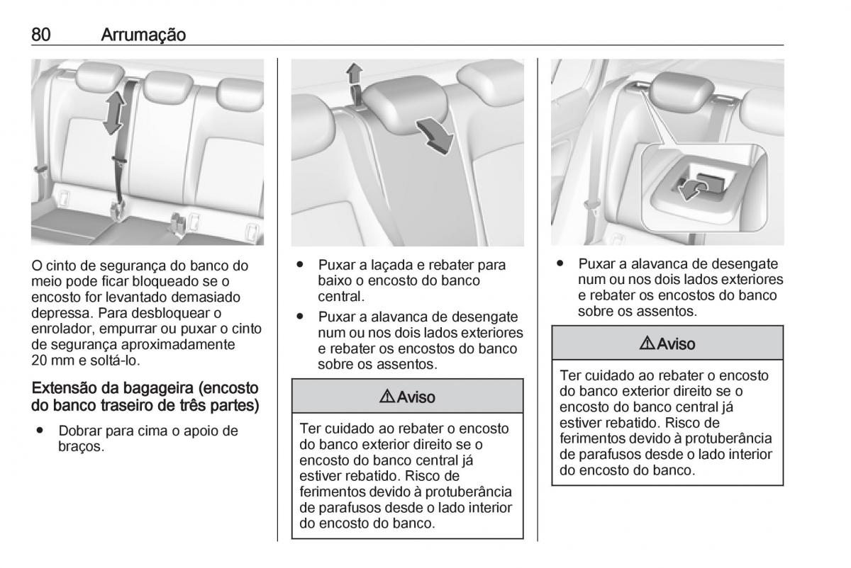 Opel Insignia B manual del propietario / page 82