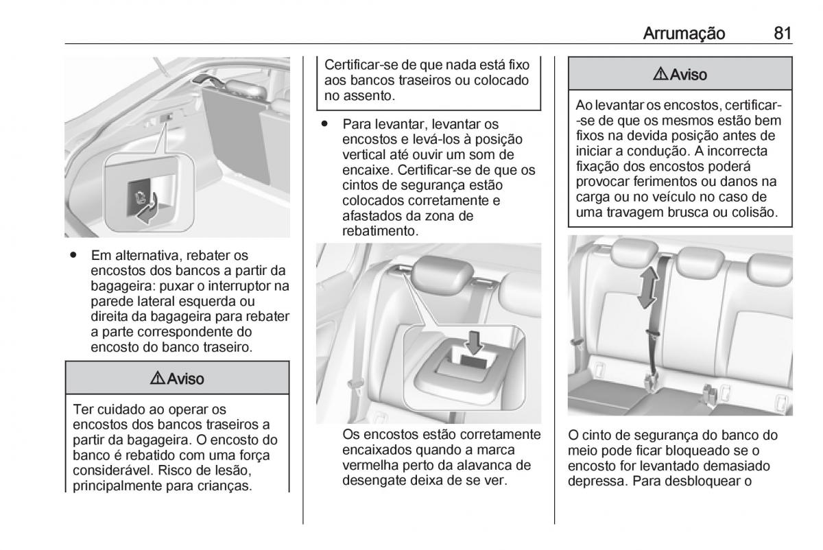 Opel Insignia B manual del propietario / page 83