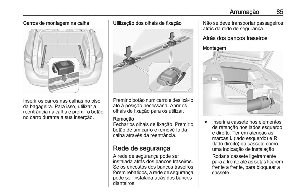 Opel Insignia B manual del propietario / page 87