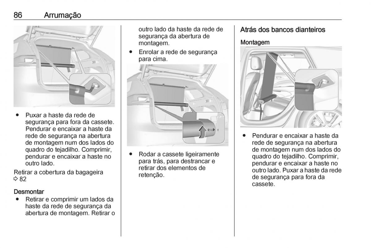 Opel Insignia B manual del propietario / page 88