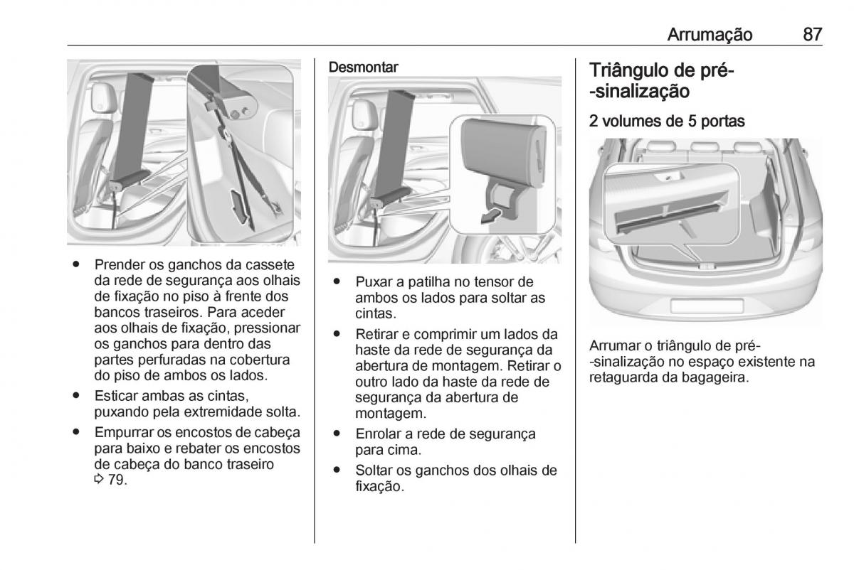 Opel Insignia B manual del propietario / page 89