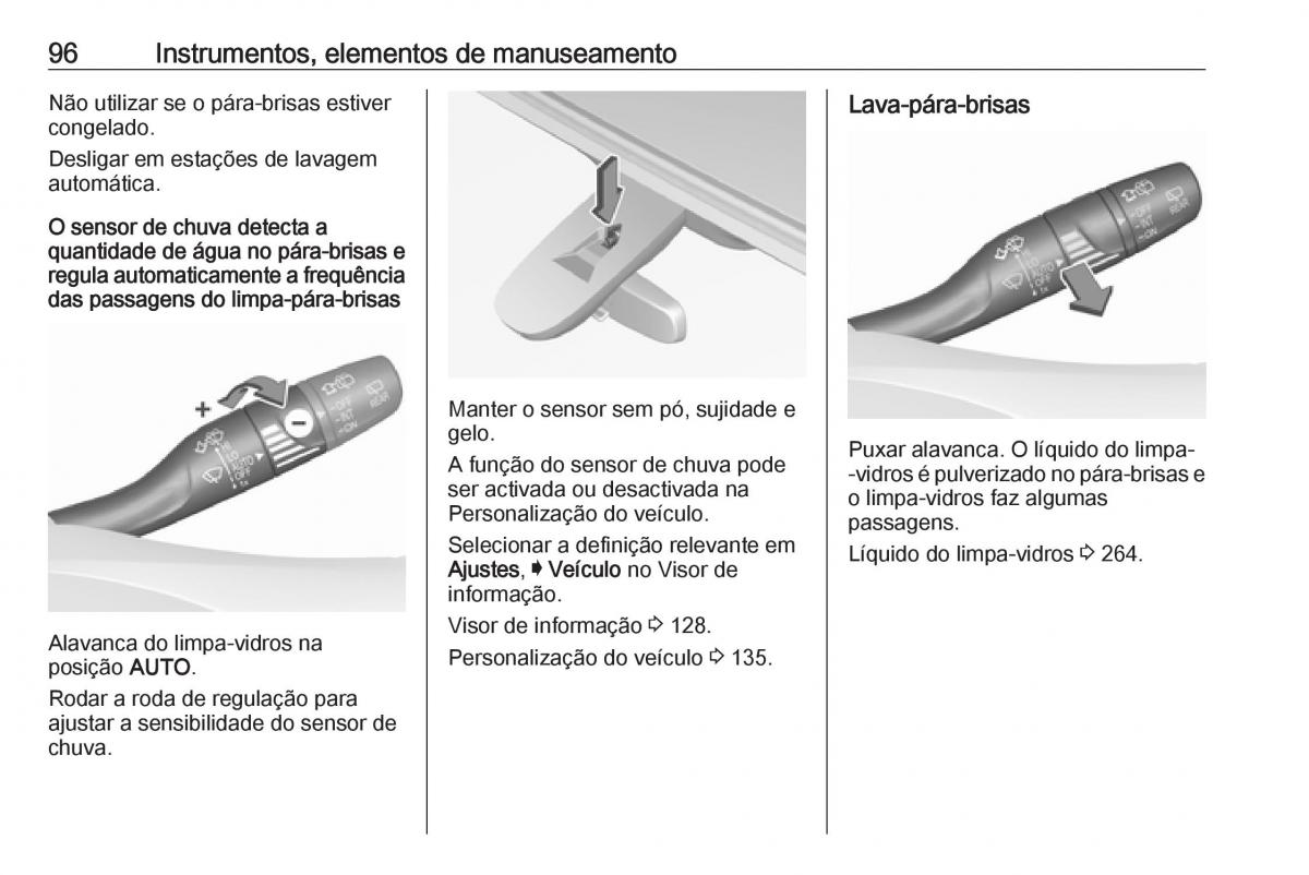 Opel Insignia B manual del propietario / page 98