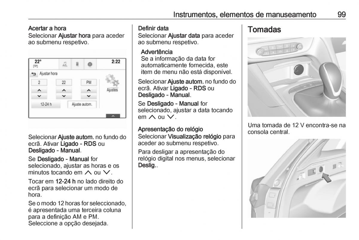 Opel Insignia B manual del propietario / page 101