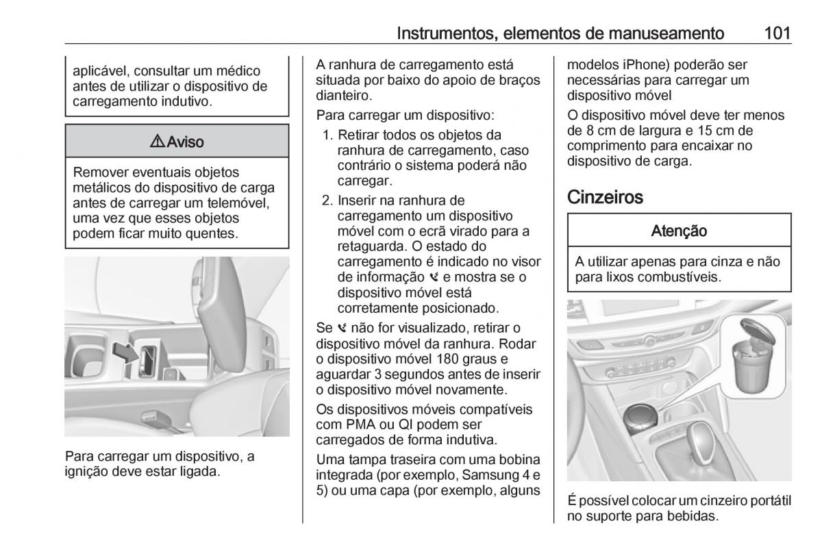 Opel Insignia B manual del propietario / page 103