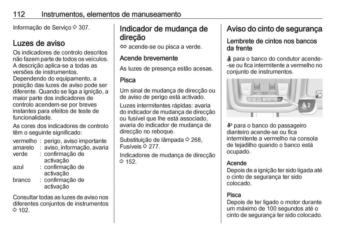 Opel Insignia B manual del propietario / page 114