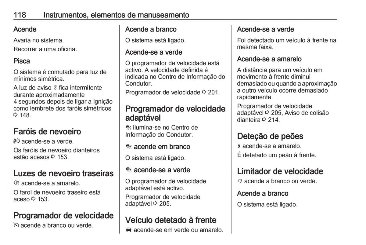 Opel Insignia B manual del propietario / page 120