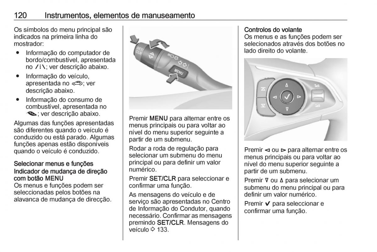 Opel Insignia B manual del propietario / page 122