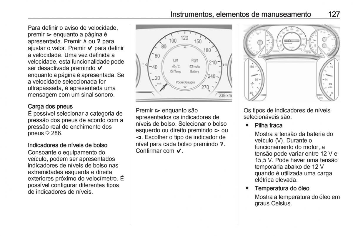 Opel Insignia B manual del propietario / page 129