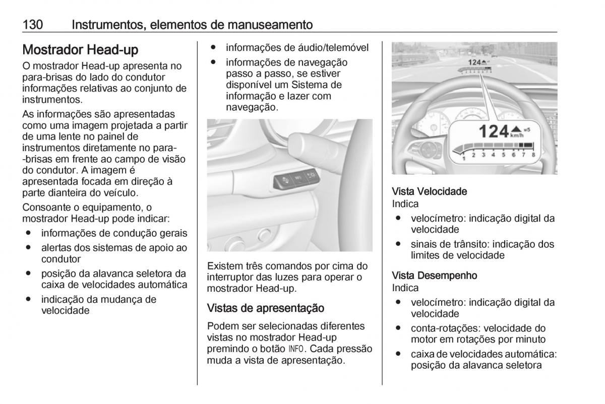 Opel Insignia B manual del propietario / page 132