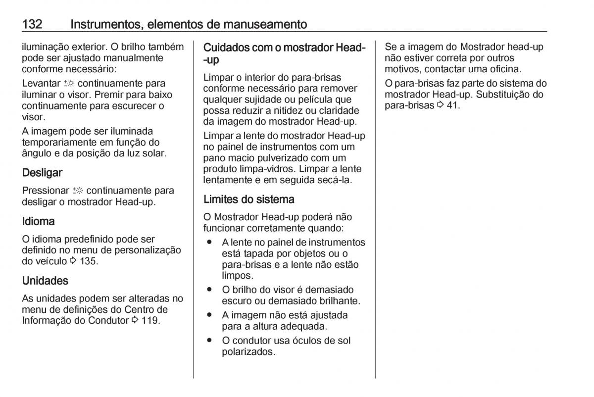 Opel Insignia B manual del propietario / page 134