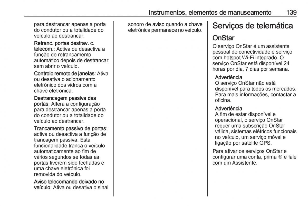 Opel Insignia B manual del propietario / page 141