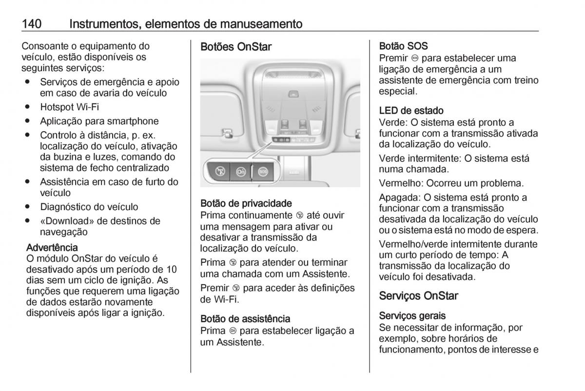 Opel Insignia B manual del propietario / page 142